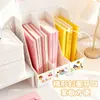 Gadget de Mesa Desenho Animado Porta-Canetas de Escritório Rack de Armazenamento Estação de Trabalho Caixa de Arquivos Painel Perfurado de Mesa Organizador de Livros