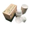 Venta caliente efectivo pulpa desechable Taza de Té Kung Fu de pulpa de caña de azúcar degradable portátil para viaje para hacer té juego de té de pulpa
