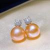 Accesorios DIY Plata Esterlina S925 Clásico Aretes Colgante Conjunto Soporte Vacío Aretes Colgante Semiterminados Soporte de Plata
