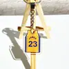 Chaveiro Memorial Kobe Owen James Curry Estrela do Basquete Acessórios Pingente para Mochila Escolar Carro Masculino e Feminino