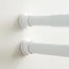 Barra Telescópica para Cortina Sin Taladro Barra Única Barra de Soporte Barra para Cortina de Puerta Perchero Barra para Cortina de Ducha Instalación Sin Taladro Barra para Secar Ropa