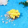 Artesanato de Simulação Aquário de Coral Tanque de Peixes Peixes Pequenos Enfeites Mini Presente Decoração Peixe Oito Melões Enfeites DIY