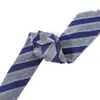 Corbata Leer Nueva Serie Azul 8cm poliéster traje de negocios corbata jacquard corbata al por mayor fabricante en stock