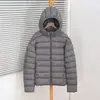 Ligero y delgado [Comercio exterior transfronterizo] Nuevo estilo de invierno para mujer con capucha de algodón acanalado diseño chaqueta de plumón de algodón ropa de algodón