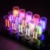 Luz de Noche LED de Botella de Vidrio Mini USB al por Mayor Iluminación LED Enchufable Control Táctil Luz de Atmósfera RGB Colorida para Coche y Dormitorio