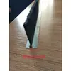 Tira de Escova Tipo H Tipo F Tipo T Liga de Alumínio Tira de Escova de Vedação para Portas e Janelas Tira de Escova à Prova de Insetos Tira de Escova à Prova de Vento à Prova de Poeira à Prova de Som