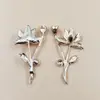 Nuevos accesorios de flor de magnolia y loto de aleación antigua para el cabello, horquillas, coronas para el cabello, DIY, ahora aprobados