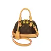 Monica Kiki 2026 Bolso de Concha Retro Europeo y Americano de Gama Alta Bolide8 Bolso de Mano para Mujer de Viaje y Trabajo