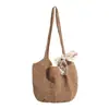 Bolso de axila de gran capacidad transfronterizo para mujer, bolso de mano de paja nuevo estilo 2026, bolso de hombro simple para el día a día, versátil