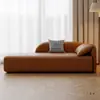 Tumbona Minimalista Italiana para Hotel, Tumbona Oreja de Elefante Famosa en Internet, Sofá Perezoso para Sala de Estar, Dormitorio, Silla Tumbona de Hotel