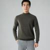 Suéter de Cachemira Orth-Made para Hombre Otoño e Invierno Nuevo Medio Cuello Alto Holgado Casual Mediana Edad Cachemira Pura Suéter Base