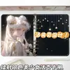 Álbum de Cartões A5 Menina Bonita Cor Prata Edição Laser Álbum Colecionável Caderno de Folhas Soltas Anime Álbum de Coleção de Couro Removível Álbum de Armazenamento