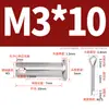 Pasador de Acero Inoxidable 304 con Cabeza Plana y Agujero, Pasador Cilíndrico, Pasador de Posicionamiento Cilíndrico Gb882 con Juego de Pasador de Chaveta