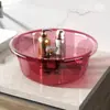 Tazón Transparente Engrosado Tamaños Grande y Pequeño Lavabo para Bebé Lavabo para Lavandería de Residencia Estudiantil Lavar Verduras Lavar Pies Tazón de Plástico Doméstico