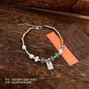Pulsera de lujo ligero estilo nacional pulsera de nuevo estilo chino pulsera estilo cool ins bambú pulsera estilo chino elemento Han bohemio