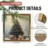 Produtos de decoração transfronteiriços com etiquetagem e dropshipping, arte de parede de luxo para salas de estar, arte de boneco de neve para salas de jantar, dropshipping de peça única