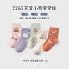 Xuwei/Meisiyuan 2026 Nuevo Producto Fuera de Línea Calcetines para Niños Calcetines de Algodón Primavera y Otoño Calcetines para Bebé Empacados Individualmente