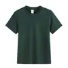 Dropshipping transfronteiriço de camisetas populares de algodão puro de peso pesado no Douyin, doze cores, corte regular, cor sólida, manga curta masculina de peso pesado