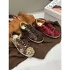 Zapatillas Retro de Entrenamiento Moral para Mujer 2025 Otoño Nuevas Versátiles Zapatos Viejos Sucios con Cordones Tenis Deportivos Casuales para Mujer