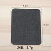 Pieza de corte de mezclilla transfronteriza, parche adhesivo rectangular ovalado de tela, se puede cortar y empacar para el codo de los pantalones, agujero de la rodilla, sin necesidad de planchado.