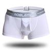Ropa Interior para Hombre Procesamiento Personalizado Soporte para Escroto Bóxers Briefs Bala de Pistola U Convexo Separación Bóxers Briefs Seda de Hielo Venta Directa de Fábrica