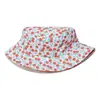Chapéu de Sol Estilo Japonês Versão Coreana Fofo Laranja Cítrico Estampa de Frutas Chapéu de Pescador Chapéu de Sol Feminino Verão