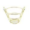 Cesta de Snacks Estilo Americano de Hierro Forjado, Estante para Pollo Frito y Papas Fritas de Bar, Estante Cónico para Snacks de Restaurante Occidental, Cesta de Postres para Comidas Fritas