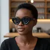 Moda Europea y Americana Nuevas Gafas de Sol Ojo de Gato, Retro Trendy Versátiles Casuales para Hombres y Mujeres, Lentes Anti-UV