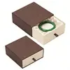 Caja de regalo con cajón extraíble, caja de almacenamiento para relojes y joyas, caja de regalo de lujo con cajón, personalizable con logo impreso