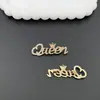 Diseño de Letra Lujo de Nicho Accesorios Elegantes de Gama Alta Broche Pin de Corsage Elegante para Mujer Traje Abrigo Otoño e Invierno