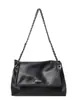 Commuter Bag Mulheres Grande Capacidade 2024 Verão Nova Moda Nicho Texte Chain Shoulder Bag Crossbody Tote Bag