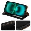 Funda de Cuero para Teléfono Móvil iPhone16plus Apple 15 Patrón Lichi Cepillo Antirrobo 13promax Funda Protectora para Teléfono Móvil