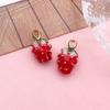 Colgante de fresa grande Aric colorido tridimensional DIY, nuevo accesorio de fruta simulada de cinco colores para verano