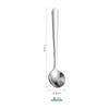 Mini Colher de Aço Inoxidável Colher de Tempero Colher de Café Doméstica Colher Pequena Colher de Sal de Cozinha Colher de Medida Colher Criativa para Pó de Medicamento