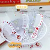 Cepillo para el pelo de gato manzana con estampado de dibujos animados Lindo cepillo de pelo portátil para cabello liso Estilo girli Ins