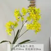 Flores Artificiales Frescas Estilo Coreano Orquídea Hada de 3 Puntas Exhibición de Ventana Decoración de Centro Comercial Flores Hechas a Mano Materiales para Arreglos Florales de Bodas
