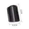 Auto-escovador para Gatos, Escova de Massagem para Cantos de Parede, Arranhador Durável e Pente de Massagem para pelos longos/curtos. Monta em paredes ou cantos de móveis. Remove pelos soltos