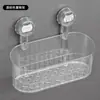 Estante de Pared Colgante con Ventosa Multifuncional Secado sin Perforaciones Almacenamiento de Cocina Estante para Lavar Maquillaje Baño Estante de Ajuste
