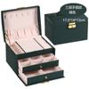Caja de Joyería Caja de Almacenamiento Aretes Aretes Aretes Collar Anillo Gran Capacidad Caja de Almacenamiento de Joyería