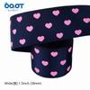 Baotong Ribbon Pink Love Ribbon DIY Handmade Headwear Acessórios para o cabelo Embalagem de presente 38mm Ribbon Ribbon