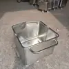 Caminhão de Material, Carrinho de Tambor, Carrinho Basculante, Carrinho com Funil de Aço Inoxidável, Carrinho para Carne, Carrinho de Tambor de Aço, Carrinho com Tambor Quadrado Espesso Removível