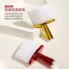 Suministro Directo de Fábrica Cepillo Barridor de Cabello Roto Chapado Salón de Peluquería Peluquería Nylon Cepillo Barridor Limpieza de Cabello Limpieza de Cuello Cepillo Suave