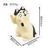 Zakka estilo japonês gato colheita de outono frutas batata doce caqui Damo gato bonito moda jogar decoração boneca enfeites