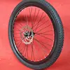 Par de Rodas para Bicicleta de Montanha Aro 18/20/22/24/26 Polegadas Roda Dianteira Roda Traseira Freio a Disco Liga de Alumínio Aro de Parede Dupla Faca