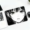 Alfombrilla de ratón de PVC de chica de anime, diseño de dibujos animados personalizado, adecuada para uso en oficina, se puede personalizar con tu propia imagen, alfombrilla de ratón de resina mate