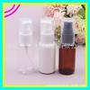 Botella Transparente con Bomba 40ml Botella con Pato Blanco Botella Bomba para Loción 40ml Botella Dosificadora de Base Líquida Marrón Botella para Gel