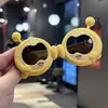 Gafas de Sol Anti-UV, Gafas de Sol de Silicona con Dibujos Animados, Gafas de Sol Polarizadas Infantiles para Fiesta, Gafas de Sol Lindas con Forma de Huevo para Bebés y Niños
