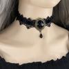 Moda Estilo Japonés Creativo Harajuku ulzzang Collar Gran Jefe Encaje Terciopelo Tela Collar Collar Lindo