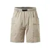 Shorts casuais de verão retrô para homens para comércio exterior transfronteiriço, corte reto, finos, largos, esportivos, para trabalho, secagem rápida