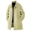 Jaqueta Corta-Vento Masculina NASA ABOUT Oversized, nova coleção primavera/outono 2026, plus size, casual, modelagem solta, jaqueta de trabalho de comprimento médio
